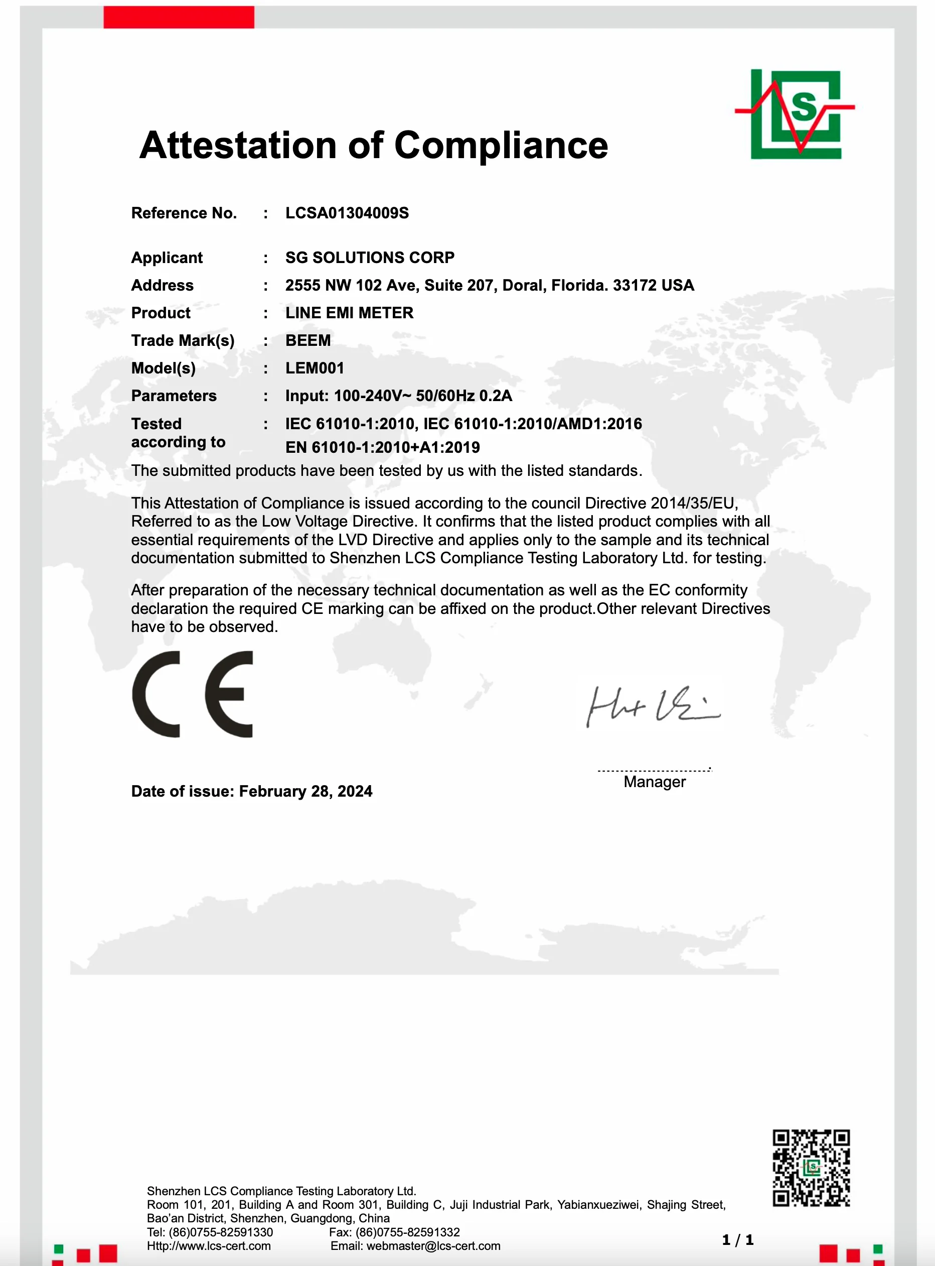 j. BEEM® - EMI METER - Image 4