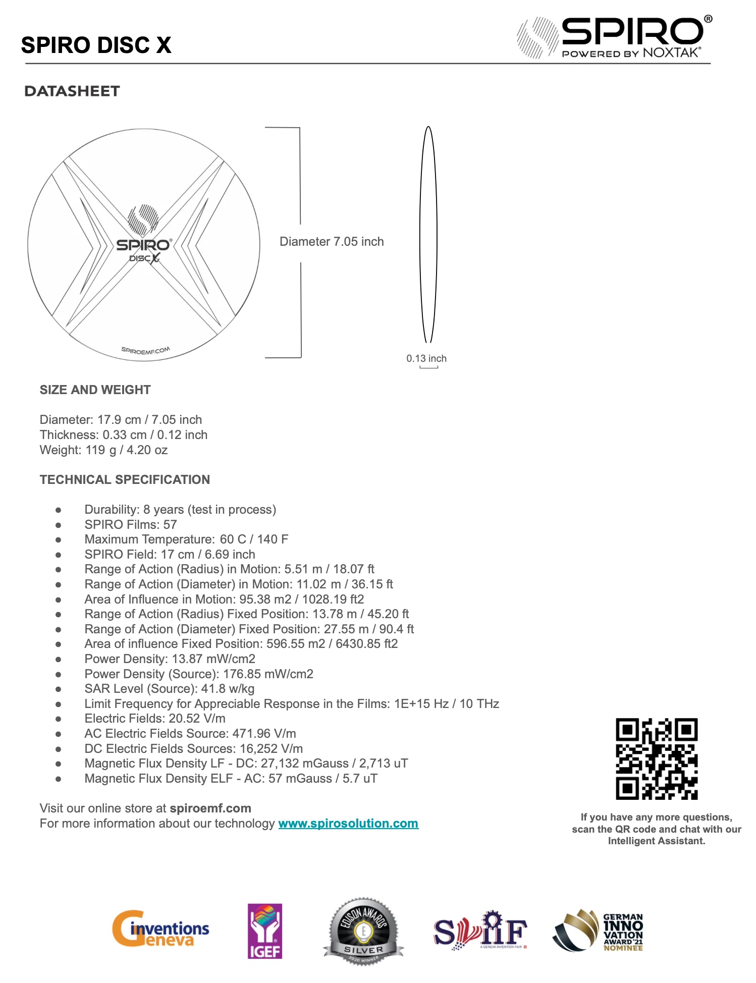 g. SPIRO® DISC X - Advanced Electromagnetic Filter for High-EMF Exposure Spaces and Smart Homes - Image 5